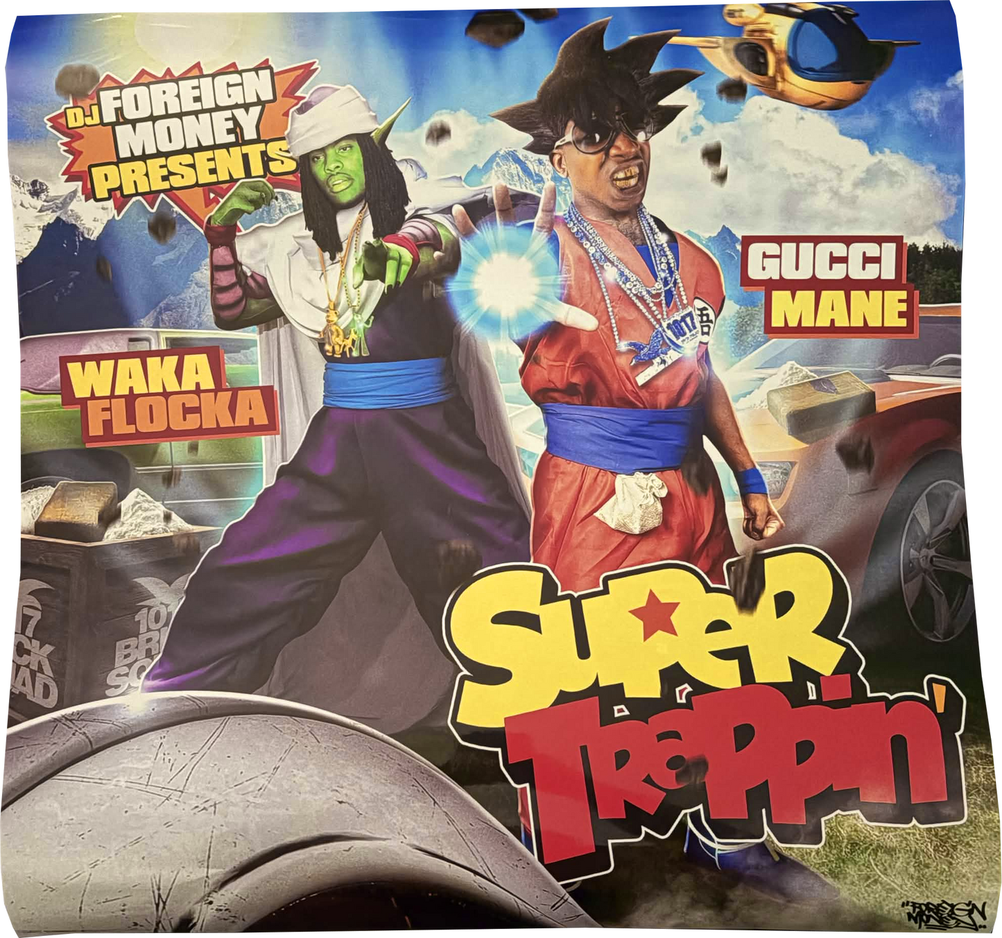 SUPER TRAPPIN' POSTER SIGNED