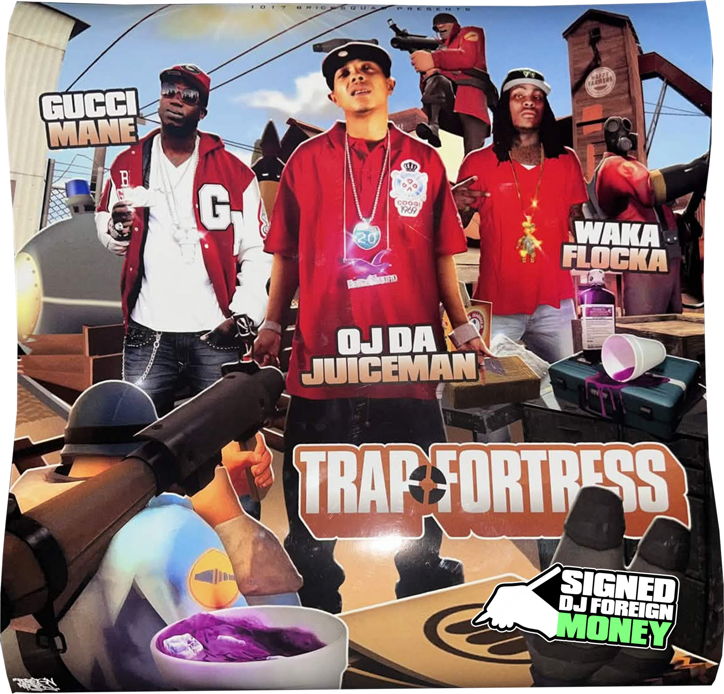 TRAP FORTRESS POSTER SIGNED