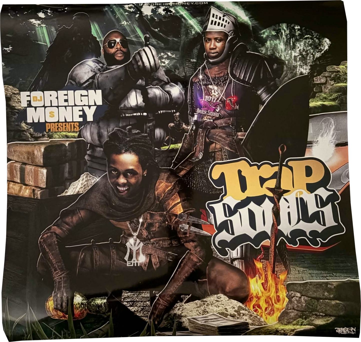 TRAP SOULS POSTER SIGNED