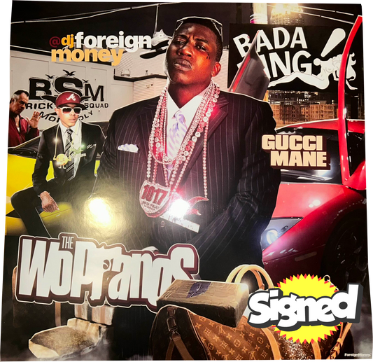 WOPRANOS POSTER SIGNED